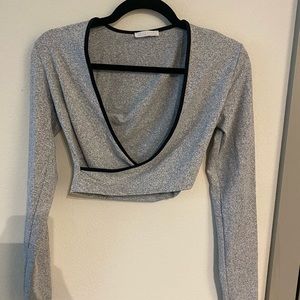 ZARA SPORT crop top/work out shirt